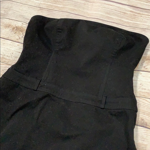 Black J Crew Strapless Dress - Picture 2 of 5